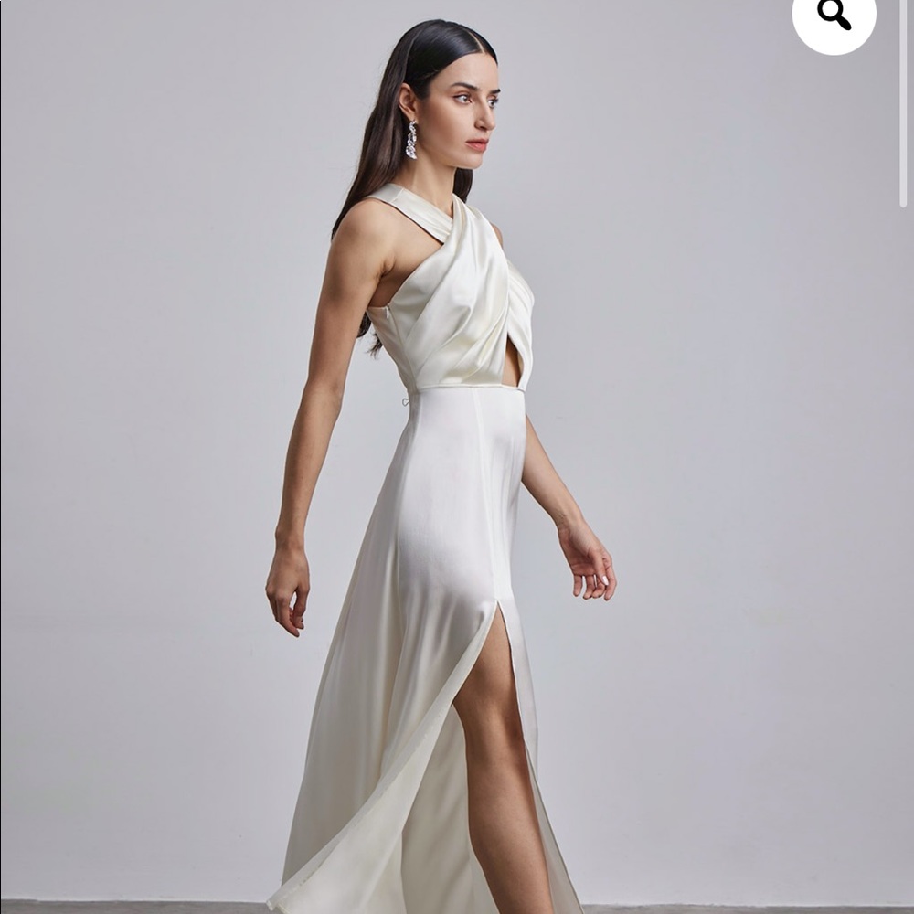 Brand New Silk Maison Ivory Cleopatra Dress Bridal